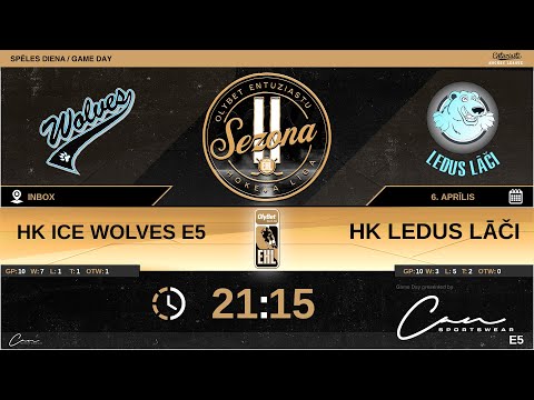 2022 04 06 Ice Wolves E5 -  Ledus Lāči