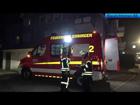 Übung der Feuerwehr Gärtringen in Rohrau