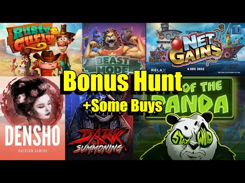 Thumbnail for video: Hacksaw Gaming Bonus Hunt + Crazy Time + Some Buys Densho, Beast Mode, Benny The Beer & Much More