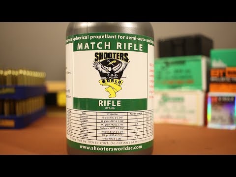 223 Rem - Shooters World Match Rifle powder