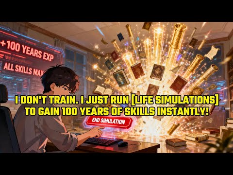 I Don't Train. I Just Run [LIFE SIMULATIONS] to Gain 100 Years of Skills Instantly!