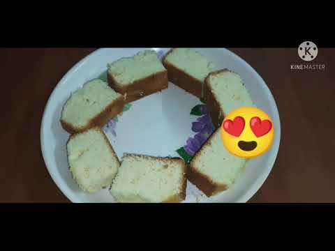 tasty vannila cake prepared by my son appu
