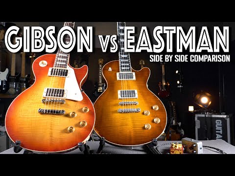 Eastman SB59 vs Gibson Les Paul Std - Side By Side Comparison