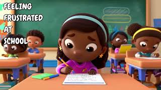 Managing Frustration in Class | Autism-Friendly Coping Skills for Kids (1st Grade Cartoon)