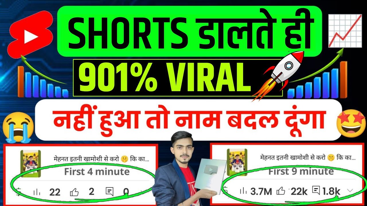 😲Short डालते ही 901% Viral 📈| How to viral short video | Short video viral tips and tricks 2026 🔥