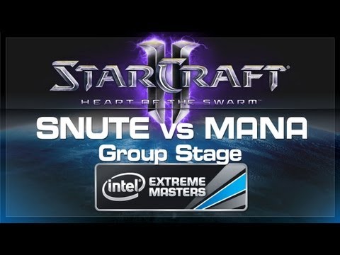 Snute vs Mana - SC2 (Group A) IEM World Championship 2013