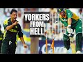 Shoaib Akhtar S Most Insane Yorkers Best Swing Bowling Reverse Swing Masterclass