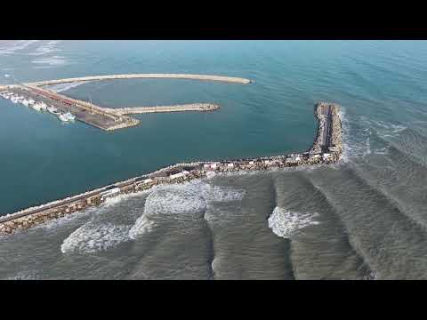 Porto di Giulianova - Molo Sud_05-02-2026 - #drone #dji #djimini5pro #abruzzo #italy