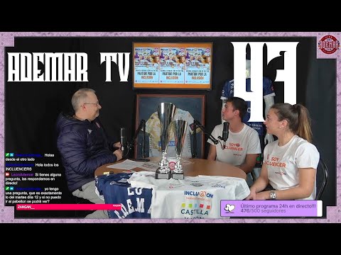ADEMAR TV 47 "Hablamos del partido por la inclusión, martes 12 de abril a las 20:30h."