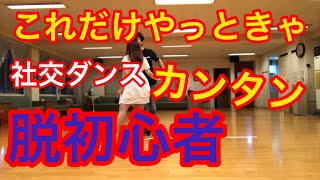 社交ダンスこれやっときゃ上達間違いないベーシック教えてあげよう言葉とベーシックは正しく使おうね♪【放送禁止用語注意！】
