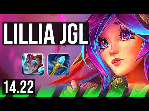 LILLIA vs KAYN (JGL) | 3/0/5 | NA Master | 14.22