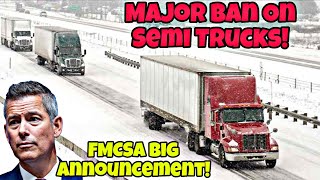 Download lagu Major Ban On Semi Trucks | FMCSA Big Announcement Affecting All Truck Drivers Safety 🤯 mp3 Download lagu Major Ban On Semi Trucks | FMCSA Big Announcement Affecting All Truck Drivers Safety 🤯 mp3