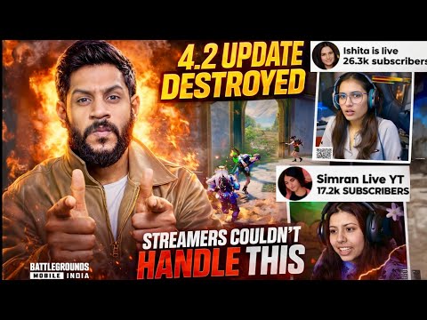 ILLEGAL-LEVEL DOMINATION in BGMI 4.2 😲 🥵 | Streamers REPORTED Me!🔥