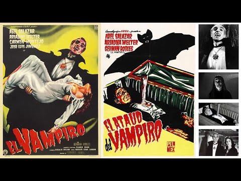 Trailers: El vampiro (1957) and El ataud del vampiro (1958)