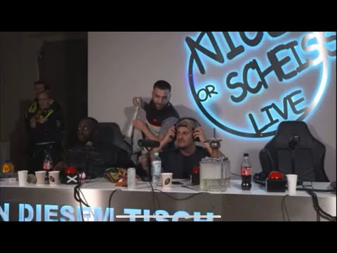 POLIZEI stürmt STREAM von MOIS,MERT,MANUELLSEN & ALPHAGUN!!! LACHFLASH