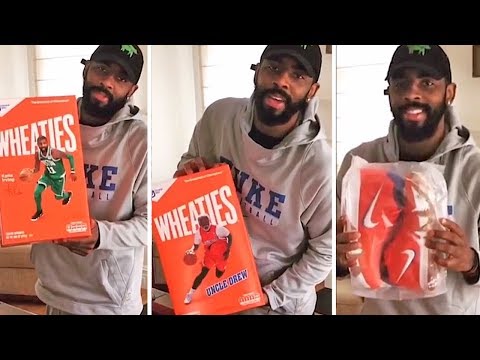 Kyrie Irving Reveals Limited Edition Uncle Drew Wheaties Kicks