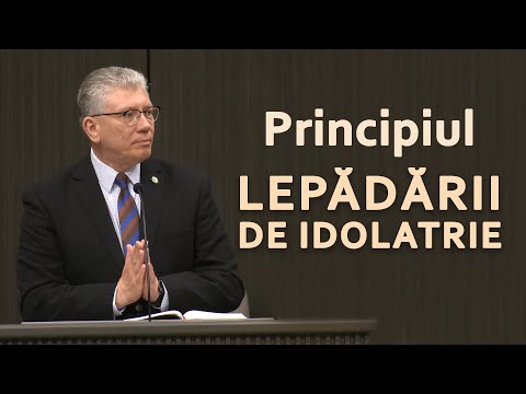 Cristian Ionescu - Principiul lepădării de idolatrie