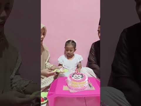 Reysha Ultah yang ke 4 Tahun