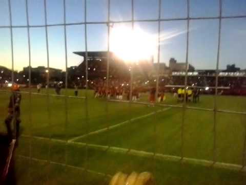 Entrada dos jogadores do Brasil-Pel x Tombense