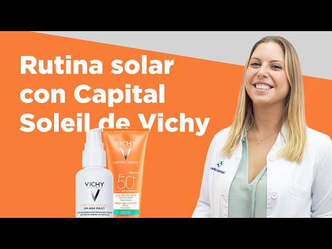 Rutina de protección solar con Capital Soleil de Vichy...