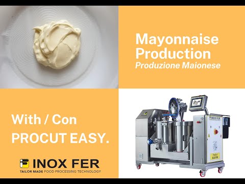 Mayonnaise Production with Procut Easy Vacuum Cooker