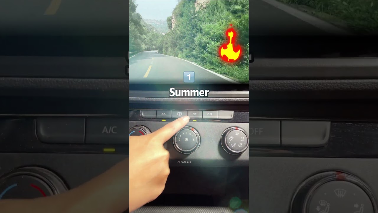 How to use car air conditioners in different environments#driving#automobile#auto#car#carknowledge