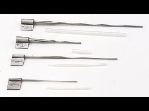 Tube fly tying needles from Fishmadman