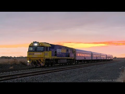 6AM8 "The Overland" Passenger Train - PoathTV Australian Railways