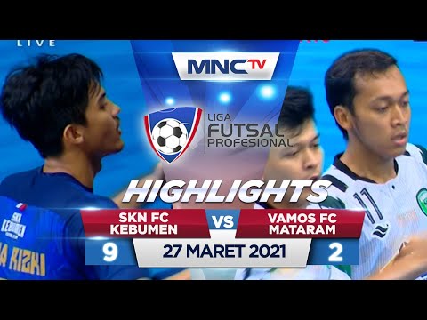 SKN FC KEBUMEN VS VAMOS FC MATARAM (FT: 9-2) - Highlights Liga Futsal Profesional 2020