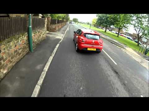 FP64DKF Rod Spiers driving instructor dangerous overtake attempt