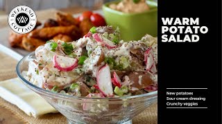 The best WARM POTATO SALAD!