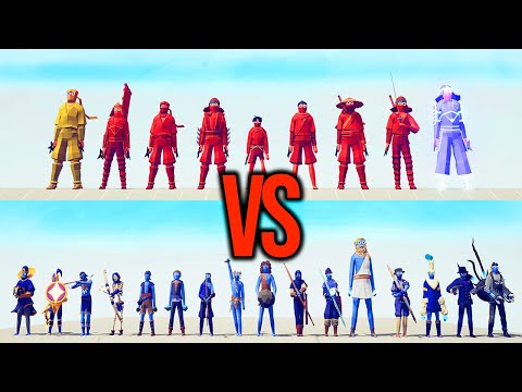 NINJA TEAM vs RANGED TEAM #55 | TABS - Totally Accurate Battle Simulator