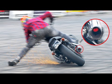 Stunt Riding Harley-Davidson Sportster XL1200