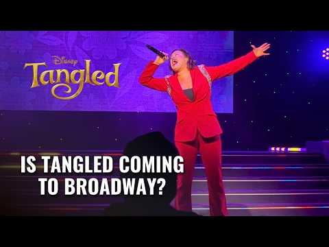 New Tangled Broadway Verse? Ashley Brown Performs Live at EPCOT 2026