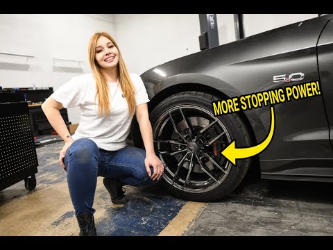 INSTALLING THE BEST BRAKES FOR A FORD MUSTANG GT!