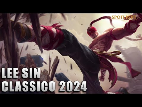 Lee Sin Classico (2024) Skin Spotlight - League of legends
