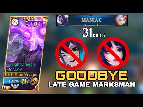 GOODBYE LATE GAME MARKSMAN YOU CAN'T BEAT THIS LATE GAME BUILD FOR MOSKOV!! MOSKOV BEST BUILD 2023