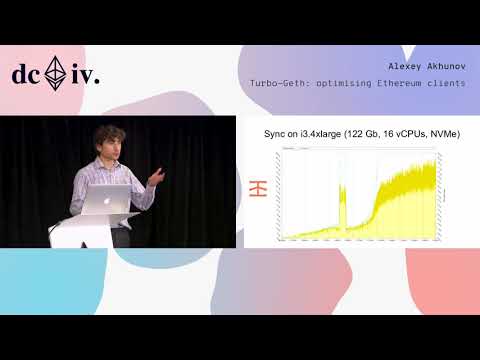 Turbo-Geth: optimising Ethereum clients by Alexey Akhunov (Devcon4)