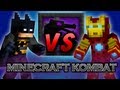 Minecraft Kombat - Ironman vs Batman 