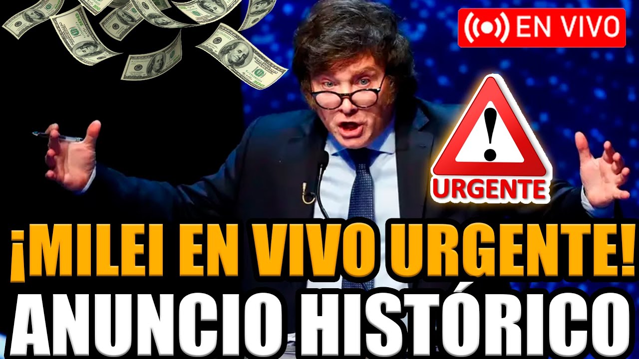 🔴URGENTE HABLA MILEI EN VIVO ¡ANUNCIO ECONÓMICO HISTÓRICO! | FRAN FIJAP