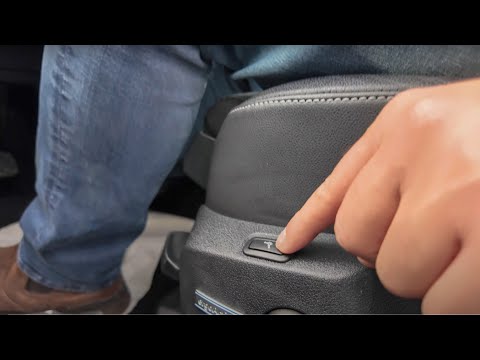 What does this button mean on Volkswagen ergoActive seats?