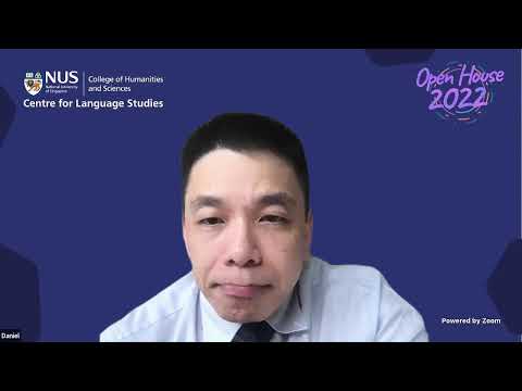 NUS e-Open House 2022 | CHS Languages — Learn a Language, Meet a People