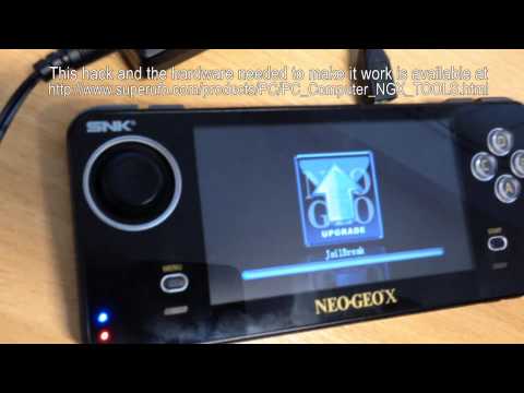 NeoGeo X Jailbreak Hack Tutorial Demo Video
