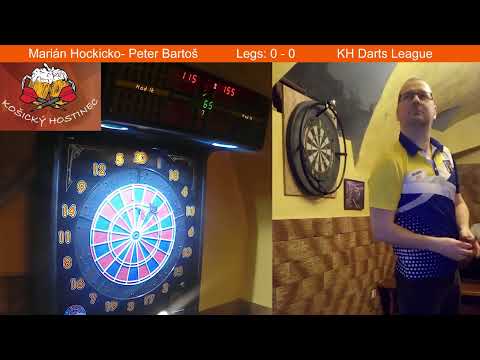 Marián Hockicko - Peter Bartoš (KH Darts League)