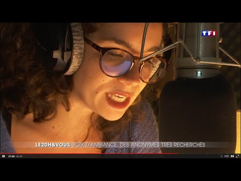 Le JT de TF1 dans les coulisses du Livre Audio !