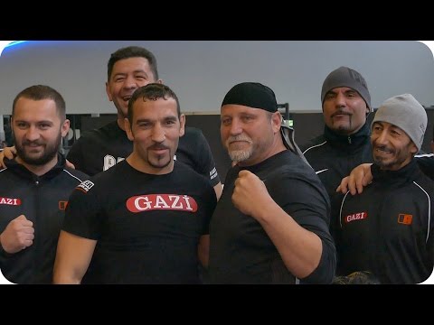 Charity Fights 2015 - Pressetraining | Luan Krasniqi | Firat Arslan | Uwe Hück | Botha | Ludwigsburg