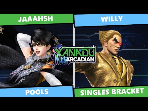 Xanadu Winter Arcadian: Pools - Jaaahsh (Bayonetta) Vs Willy (Kazuya) SSBU Singles