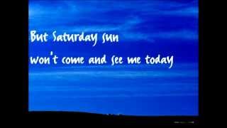 Saturday Sun (with lyrics) Nick Drake
