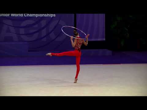 UDODOVA Aleksandra (KGZ) - 2023 Rhythmic Junior Worlds Qualifications HO Individual