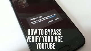 How to bypass verify your age youtube (only europe)